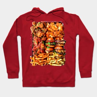 delicious food tray Hoodie